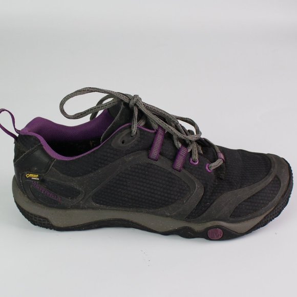 Merrell Shoes - Merrell Proterra Gore-Tex black purple hiking shoe